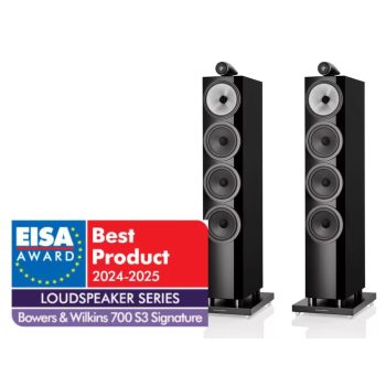 BOWERS & WILKINS 702 S3 ÁLLÓ HANGFAL PÁR - LAKK FEKETE