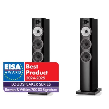 BOWERS & WILKINS 704 S3 ÁLLÓ HANGFAL PÁR - LAKK FEKETE
