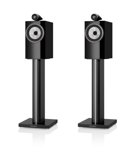 BOWERS & WILKINS 705 S3 POLC HANGFAL PÁR - LAKK FEKETE