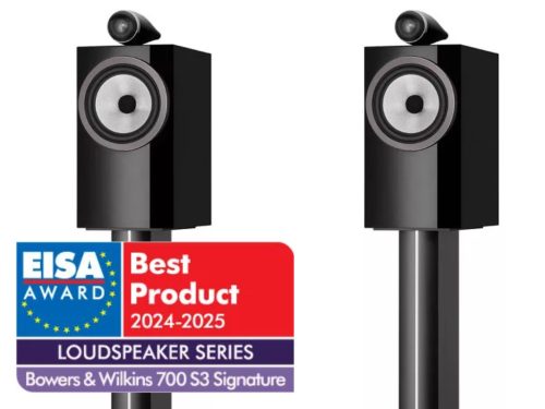 BOWERS & WILKINS 705 S3 POLC HANGFAL PÁR - LAKK FEKETE