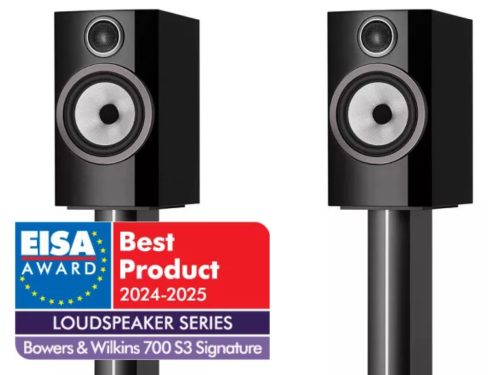 BOWERS & WILKINS 706 S3 POLC HANGFAL PÁR - LAKK FEKETE