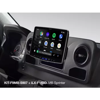   ALPINE iLX-F115S907 Mercedes Sprinter 907 autóspecifikus MULTIMÉDIÁS FEJEGYSÉG