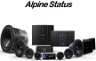 ALPINE HDA-F60 4 csatornás Alpine Status autóhifi erősítő 