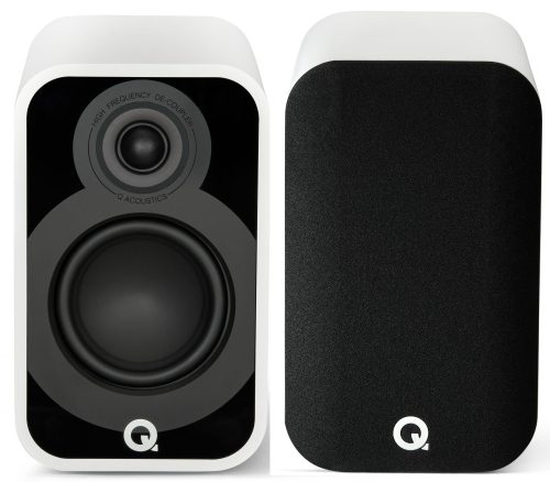 Q ACOUSTICS QA 5010 SATIN WHITE POLCSUGÁRZÓ PÁR - FEHÉR