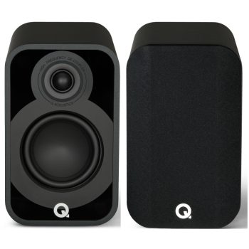 Q ACOUSTICS QA 5020 SATIN BLACK POLCSUGÁRZÓ PÁR - FEKETE