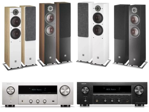 DENON DRA-900H + DALI OBERON 7 SZTEREÓ SZETT - TÖBB SZÍN