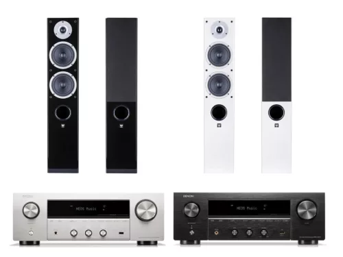DENON DRA-900H + WILSON RAPTOR 5 SZTEREÓ SZETT - TÖBB SZÍN