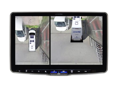 ALPINE HCS-T100 360°-os kamerarendszer lakóautókhoz és kisteherautóhoz