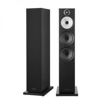   BOWERS & WILKINS 603 S3 BLACK ÁLLÓ FRONT HANGFAL PÁR - FEKETE