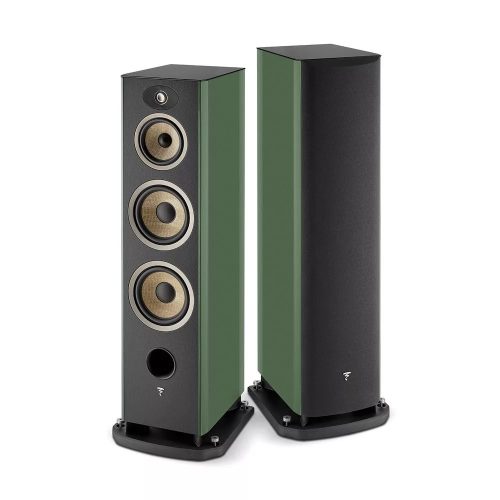 FOCAL ARIA EVO X N°4 MOSS GREEN HIGH GLOSS ÁLLÓ HANGFAL PÁR - LAKK ZÖLD
