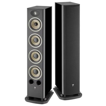   FOCAL ARIA EVO X N°3 BLACK HIGH GLOSS ÁLLÓ HANGFAL PÁR - LAKK FEKETE