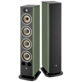   FOCAL ARIA EVO X N°3 MOSS GREEN HIGH GLOSS ÁLLÓ HANGFAL PÁR - LAKK ZÖLD