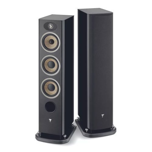 FOCAL ARIA EVO X N°2 BLACK HIGH GLOSS ÁLLÓ HANGFAL PÁR - LAKK FEKETE