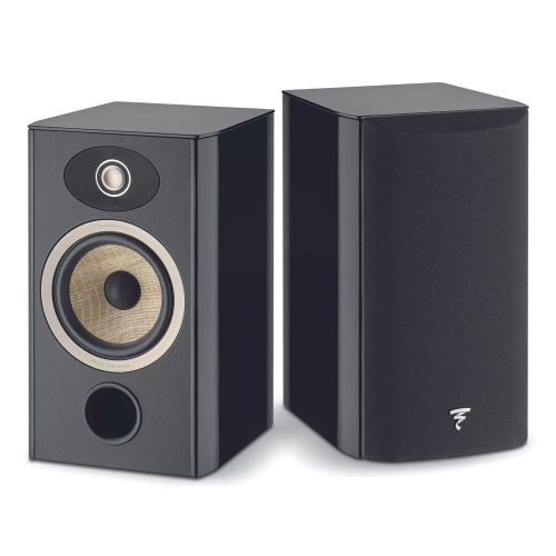 FOCAL ARIA EVO X N°1 BLACK HIGH GLOSS POLCSUGÁRZÓ PÁR - LAKK FEKETE
