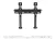 CAVUS WALL MOUNT ARC + TV MOUNT COMBO Fali tartó Sonos ARC-hez és TV-hez