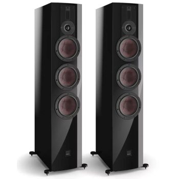 DALI RUBIKORE 8 ÁLLÓ HANGFAL PÁR - LAKK FEKETE