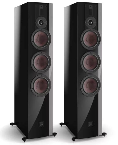 DALI RUBIKORE 8 ÁLLÓ HANGFAL PÁR - LAKK FEKETE