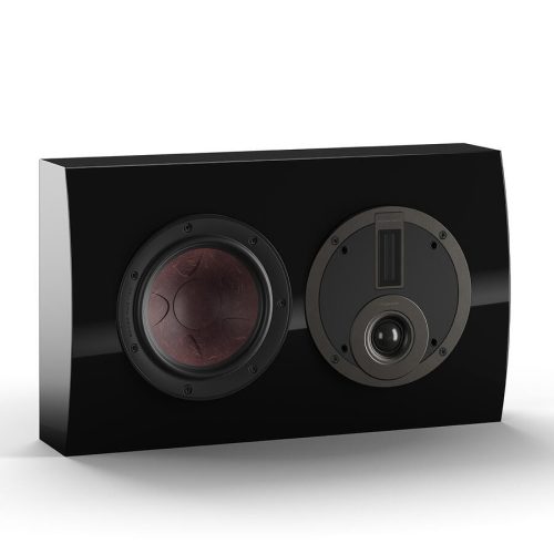 DALI RUBIKORE ON-WALL FALRA SZERELHETŐ LAPOS HANGFAL - LAKK FEKETE