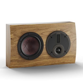 DALI RUBIKORE ON-WALL FALRA SZERELHETŐ LAPOS HANGFAL - DIÓ