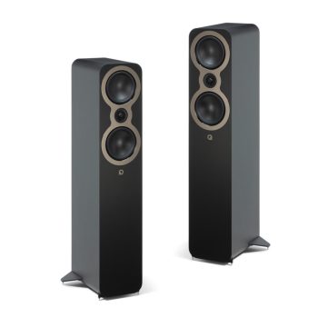   Q ACOUSTICS QA 3050c SATIN BLACK ÁLLÓ HANGFAL (PÁR), FEKETE