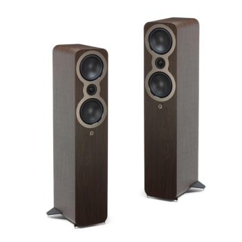   Q ACOUSTICS QA 3050c CLARO WALNUT ÁLLÓ HANGFAL (PÁR), DIÓ