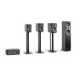 Q ACOUSTICS QA 3020c SATIN BLACK POLCSUGÁRZÓ HANGFAL (PÁR), FEKETE