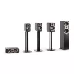 Q ACOUSTICS QA 3010c SATIN BLACK POLCSUGÁRZÓ HANGFAL (PÁR), FEKETE