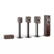 Q ACOUSTICS QA 3020c CLARO WALNUT POLCSUGÁRZÓ HANGFAL (PÁR), DIÓ