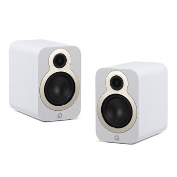   Q ACOUSTICS QA 3010c SATIN WHITE POLCSUGÁRZÓ HANGFAL (PÁR), FEHÉR