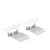 CAVUS WALL MOUNT SLIM ERA 300 PAIR WHITE 
