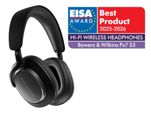 BOWERS & WILKINS PX7 S3 CANVAS WHITE EISA DÍJAS BLUETOOTH FEJHALLGATÓ - FEKETE