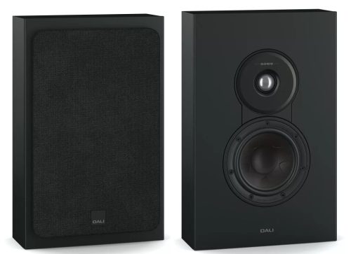 DALI SONIK ON-WALL FALRA HELYEZHETŐ HANGFAL PÁR - FEKETE
