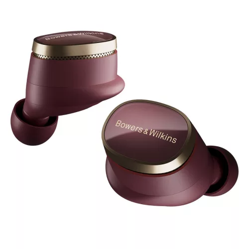 BOWERS & WILKINS Pi8 DARK BURGUNDY BLUETOOTH FÜLHALLGATÓ ZAJSZŰRSSEL