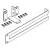DALI PHANTOM CI AMP-1RU MOUNT KIT Rack-beépítő készlet PHANTOM CI AMP-4125 DSP-hez