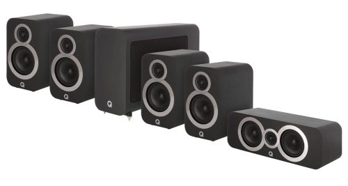 Q ACOUSTICS QA3010i/3010i/3090Ci/3060Si BLACK CINEMA PACK