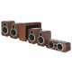 Q ACOUSTICS QA3010i/3010i/3090Ci/3060Si WALNUT CINEMA PACK