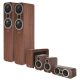 Q ACOUSTICS QA3050i WALNUT 5.1 HANGSUGÁRZÓ SZETT 3050i+3010i+3090Ci+3060Si