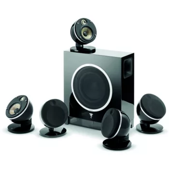  FOCAL DOME FLAX 5.1 (SUB AIR) DIAMOND HANGSUGÁRZÓ RENDSZER - FEKERE
