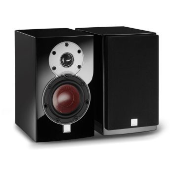 DALI MENUET BLACK GLOSS HÁTTÉRSUGÁRZÓ POLC HANGFAL PÁR