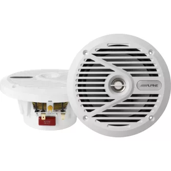   ALPINE SPS-M601W hajó koax hangszóró pár 16,5 cm 30W 4 ohm - fehér