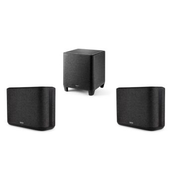   DENON HOME 250 MULTIROOM HANGSZÓRÓ + DENON HOME MÉLYSUGÁRZÓ SZETT FEKETE - FEKETE