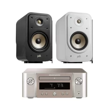  MARANTZ MCR612 MELODY X + POLK AUDIO SIGNATURE ELITE ES20 AKCIÓS SZTEREÓ SZETT - TÖBB SZÍN