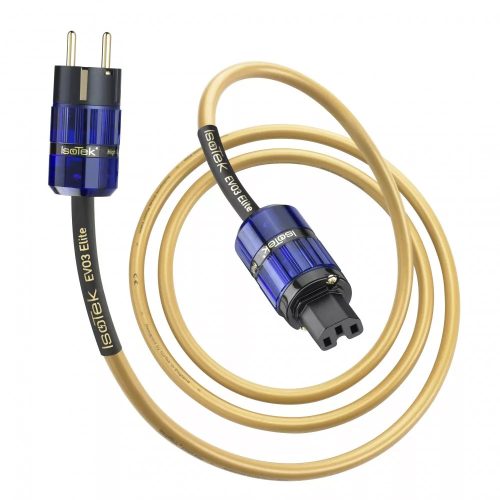 ISOTEK EVO3 ELITE - HÁLÓZATI KÁBEL, SCHUKO - C15 (2 M)