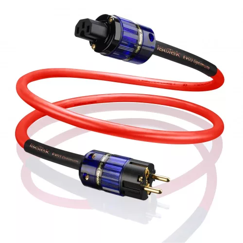 IsoTek EVO3 Optimum - hálózati tápkábel, Schuko - C15  /2 m/