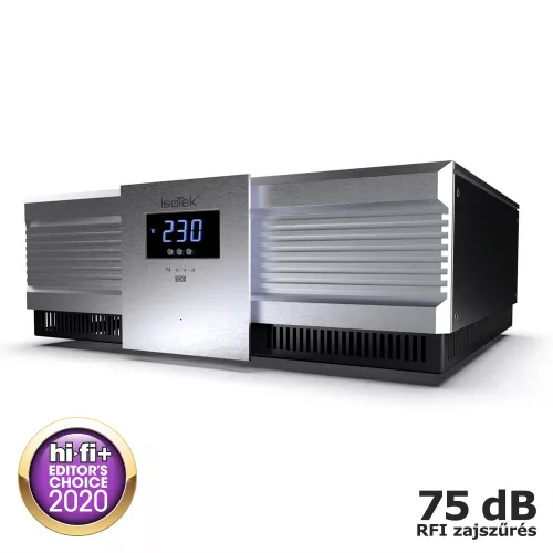 IsoTek EVO3 Nova - high-end elosztó és tápkondicionáló /Ezüst/ 