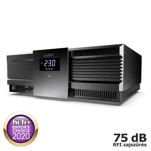 IsoTek EVO3 Nova - high-end elosztó és tápkondicionáló /Fekete/