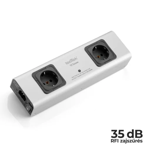 IsoTek V5 Gemini - tápelosztó és szűrő