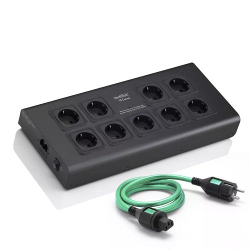 IsoTek V5 Corvus - tápelosztó és szűrő - FEKETE