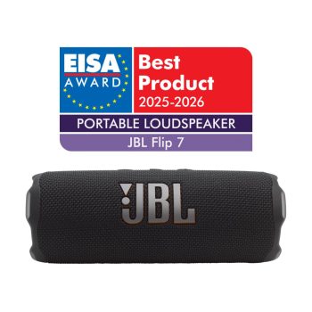   JBL FLIP 7 BLACK EISA DÍJAS VÍZÁLLÓ HORDOZHATÓ BLUETOOTH HANGSZÓRÓ - FEKETE