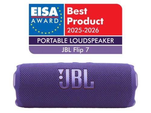 JBL FLIP 7 PURPLE EISA DÍJAS VÍZÁLLÓ HORDOZHATÓ BLUETOOTH HANGSZÓRÓ - LILA